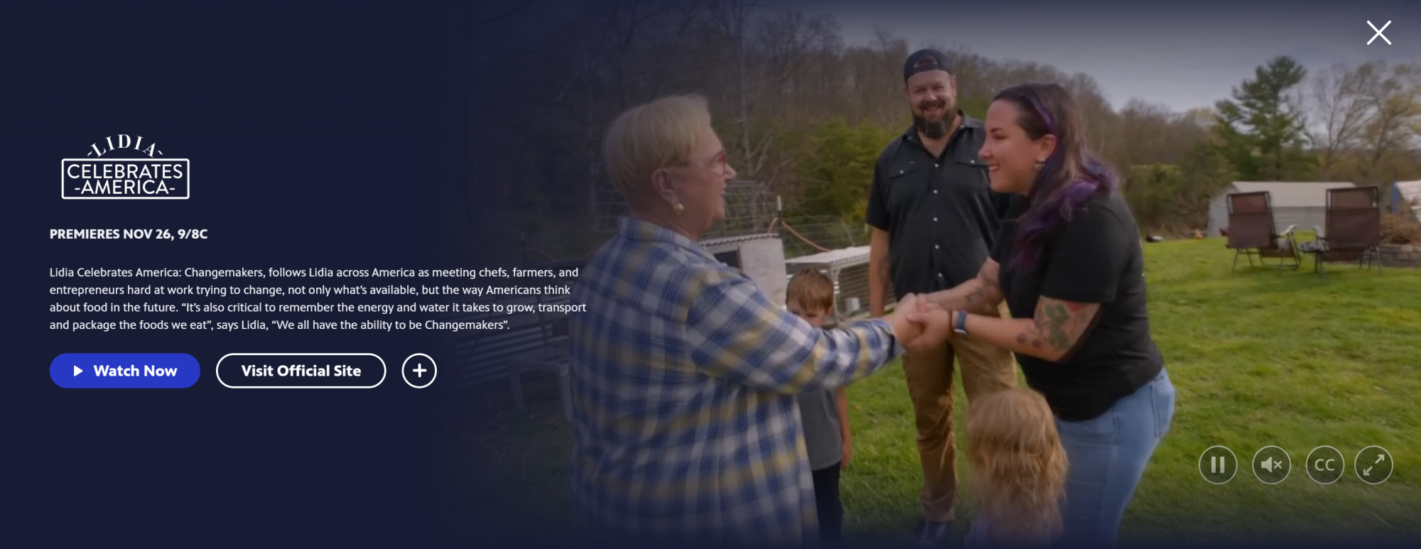 Lidia Celebrates America