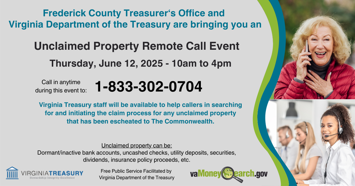 Unclaimed Property Event 2025