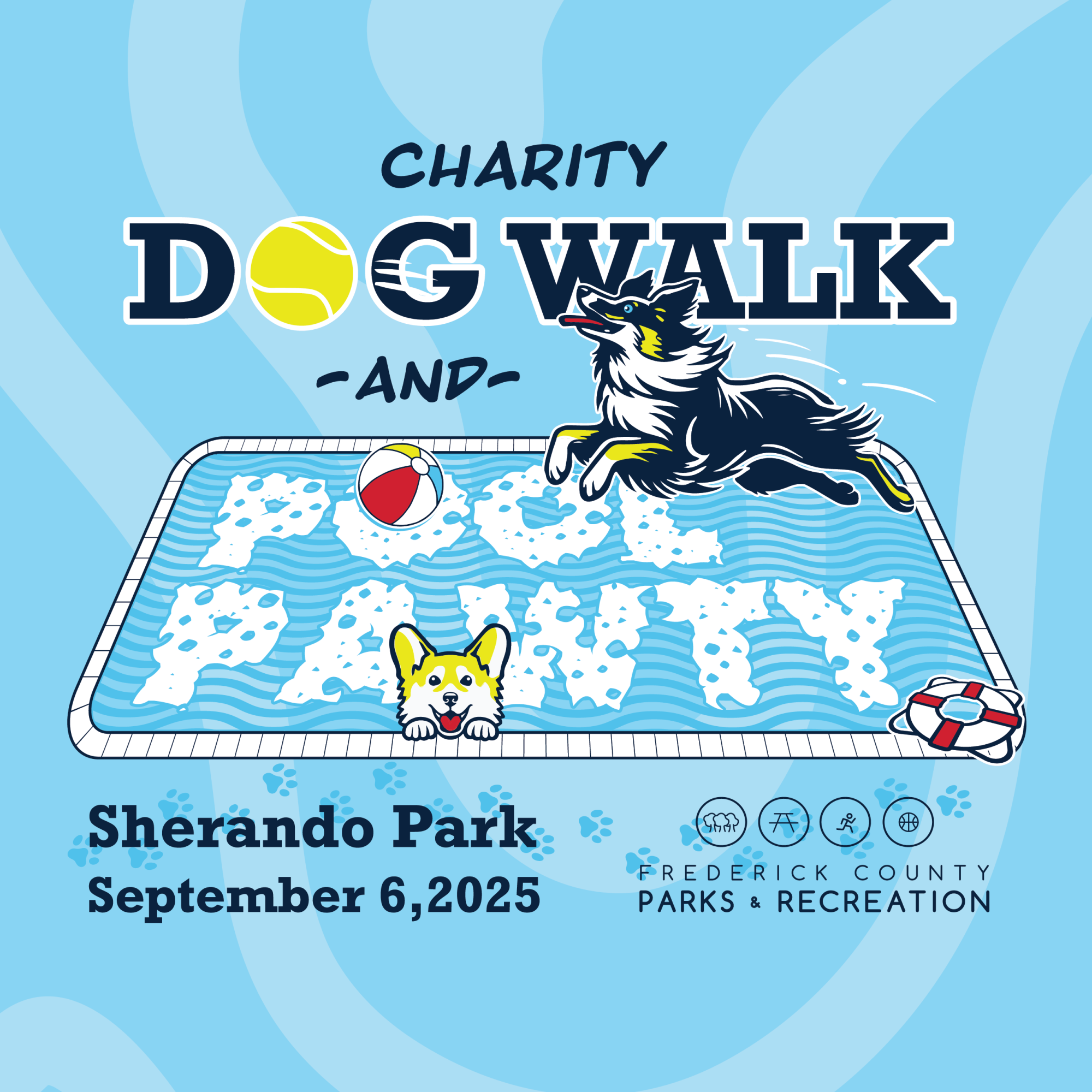 pool pawty logo